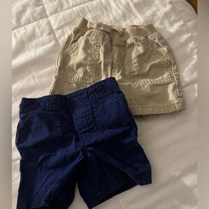 Two pairs of boys shorts